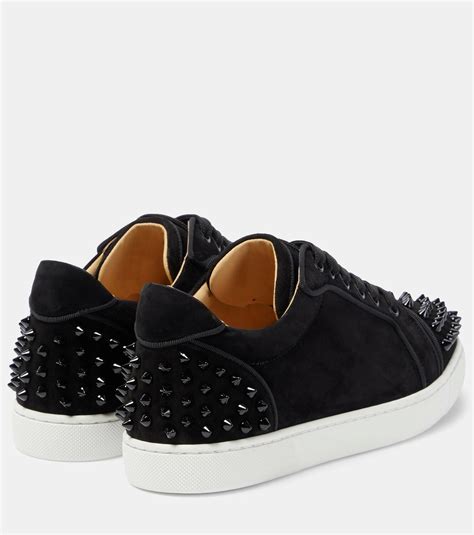 louboutin vieira spike suede